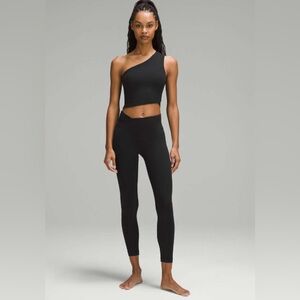 Lululemon NWT Align Asymmetrical-Waist Pant 25" Black Size 6